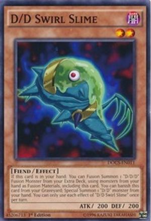 D/D Swirl Slime (DOCS-EN011) - Dimension of Chaos 1st Edition - Premium Yugioh Single from Konami - Just $0.25! Shop now at Game Crave Tournament Store