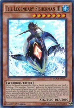 The Legendary Fisherman III (DOCS-EN017) - Dimension of Chaos 1st Edition - Premium Yugioh Single from Konami - Just $1.06! Shop now at Game Crave Tournament Store