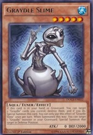 Graydle Slime (DOCS-EN032) - Dimension of Chaos 1st Edition - Premium Yugioh Single from Konami - Just $0.26! Shop now at Game Crave Tournament Store
