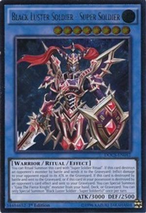 Black Luster Soldier - Super Soldier (UTR) (DOCS-EN042) - Dimension of Chaos Unlimited - Premium Yugioh Single from Konami - Just $10.02! Shop now at Game Crave Tournament Store