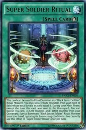 Super Soldier Ritual (DOCS-EN056) - Dimension of Chaos 1st Edition - Premium Yugioh Single from Konami - Just $0.27! Shop now at Game Crave Tournament Store