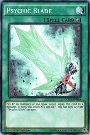 Psychic Blade (DOCS-EN064) - Dimension of Chaos Unlimited - Premium Yugioh Single from Konami - Just $0.25! Shop now at Game Crave Tournament Store