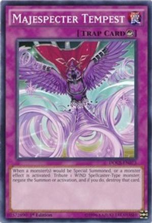 Majespecter Tempest (DOCS-EN073) - Dimension of Chaos 1st Edition - Premium Yugioh Single from Konami - Just $0.09! Shop now at Game Crave Tournament Store