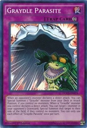 Graydle Parasite (DOCS-EN074) - Dimension of Chaos 1st Edition - Premium Yugioh Single from Konami - Just $0.64! Shop now at Game Crave Tournament Store