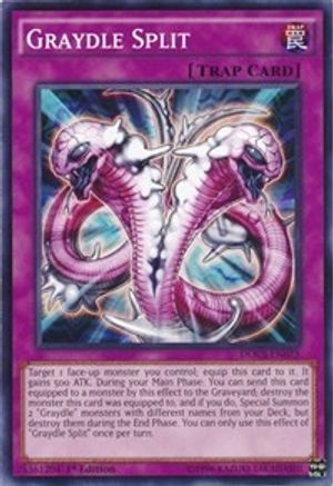 Graydle Split (DOCS-EN075) - Dimension of Chaos Unlimited - Premium Yugioh Single from Konami - Just $0.25! Shop now at Game Crave Tournament Store