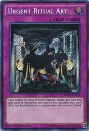 Urgent Ritual Art (DOCS-EN078) - Dimension of Chaos 1st Edition - Premium Yugioh Single from Konami - Just $1.06! Shop now at Game Crave Tournament Store
