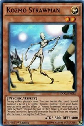 Kozmo Strawman (DOCS-EN082) - Dimension of Chaos Unlimited - Premium Yugioh Single from Konami - Just $4.77! Shop now at Game Crave Tournament Store
