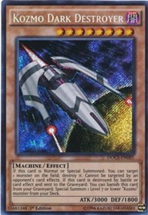 Kozmo Dark Destroyer (DOCS-EN085) - Dimension of Chaos Unlimited - Premium Yugioh Single from Konami - Just $15.21! Shop now at Game Crave Tournament Store
