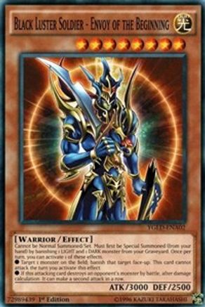 Black Luster Soldier - Envoy of the Beginning (YGLD-ENA02) - King of Games: Yugi's Legendary Decks 1st Edition - Premium Yugioh Single from Konami - Just $0.33! Shop now at Game Crave Tournament Store