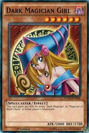 Dark Magician Girl (A) (YGLD-ENA04) - King of Games: Yugi's Legendary Decks 1st Edition - Premium Yugioh Single from Konami - Just $0.37! Shop now at Game Crave Tournament Store