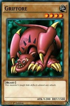 Griffore (YGLD-ENA13) - King of Games: Yugi's Legendary Decks 1st Edition - Premium Yugioh Single from Konami - Just $0.26! Shop now at Game Crave Tournament Store