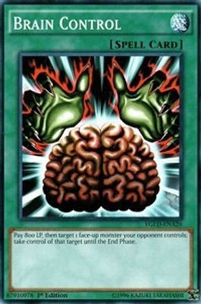 Brain Control (YGLD-ENA26) - King of Games: Yugi's Legendary Decks Unlimited - Premium Yugioh Single from Konami - Just $0.42! Shop now at Game Crave Tournament Store