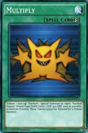 Multiply (A) (YGLD-ENA32) - King of Games: Yugi's Legendary Decks Unlimited - Premium Yugioh Single from Konami - Just $0.62! Shop now at Game Crave Tournament Store