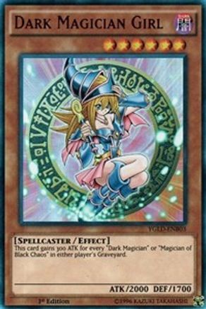 Dark Magician Girl (B) (YGLD-ENB03) - King of Games: Yugi's Legendary Decks Unlimited - Premium Yugioh Single from Konami - Just $1.05! Shop now at Game Crave Tournament Store