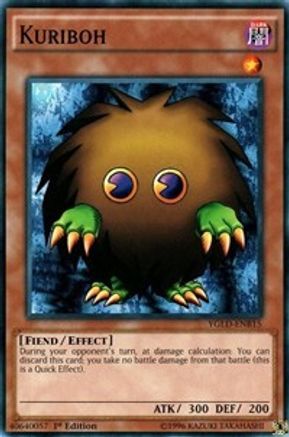 Kuriboh (B) (YGLD-ENB15) - King of Games: Yugi's Legendary Decks 1st Edition - Premium Yugioh Single from Konami - Just $0.25! Shop now at Game Crave Tournament Store