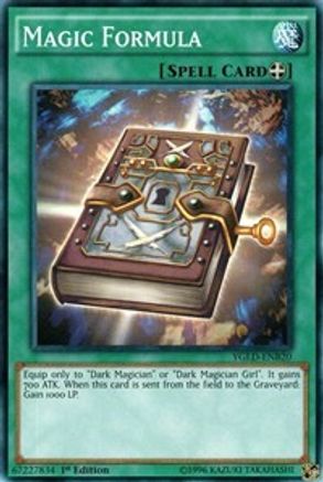 Magic Formula (YGLD-ENB20) - King of Games: Yugi's Legendary Decks Unlimited - Premium Yugioh Single from Konami - Just $0.08! Shop now at Game Crave Tournament Store
