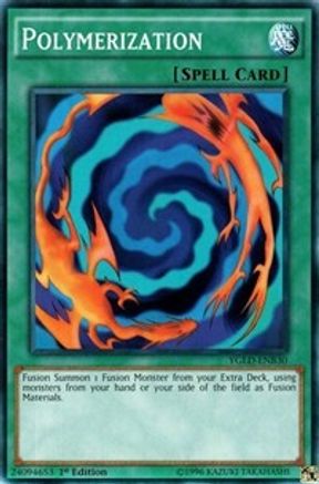 Polymerization (B) (YGLD-ENB30) - King of Games: Yugi's Legendary Decks Unlimited - Premium Yugioh Single from Konami - Just $0.26! Shop now at Game Crave Tournament Store