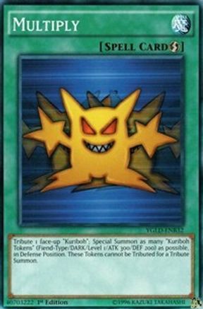Multiply (B) (YGLD-ENB32) - King of Games: Yugi's Legendary Decks 1st Edition - Premium Yugioh Single from Konami - Just $0.56! Shop now at Game Crave Tournament Store