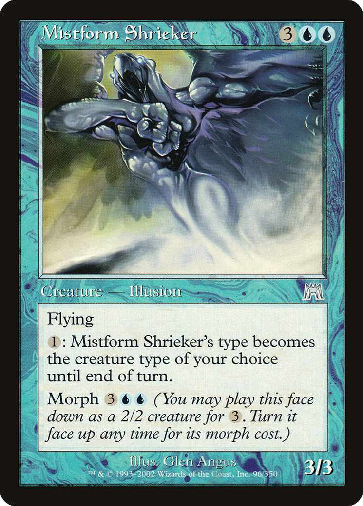 Mistform Shrieker (ONS-096) - Onslaught - Premium MTG Single from Wizards of the Coast - Just $0.08! Shop now at Game Crave Tournament Store
