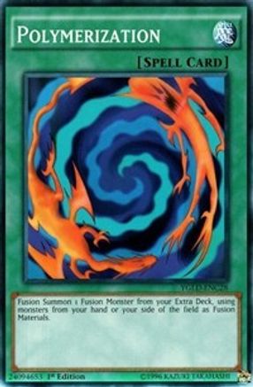 Polymerization (C) (YGLD-ENC28) - King of Games: Yugi's Legendary Decks 1st Edition - Premium Yugioh Single from Konami - Just $0.25! Shop now at Game Crave Tournament Store