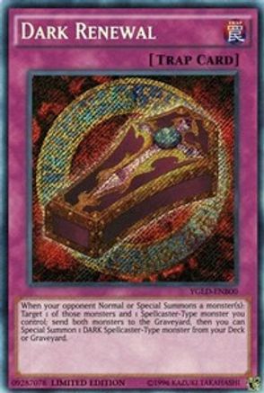Dark Renewal (YGLD-ENB00) - King of Games: Yugi's Legendary Decks Unlimited - Premium Yugioh Single from Konami - Just $0.44! Shop now at Game Crave Tournament Store