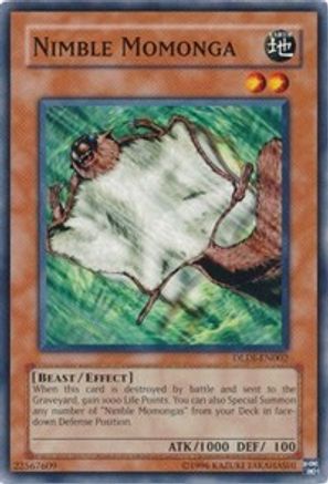 Nimble Momonga (DLDI-EN002) - Duelist League Demo 2010 Unlimited - Premium Yugioh Single from Konami - Just $0.66! Shop now at Game Crave Tournament Store
