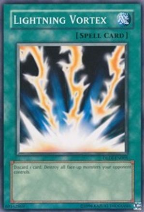 Lightning Vortex (DLDI-EN005) - Duelist League Demo 2010 Unlimited - Premium Yugioh Single from Konami - Just $0.74! Shop now at Game Crave Tournament Store
