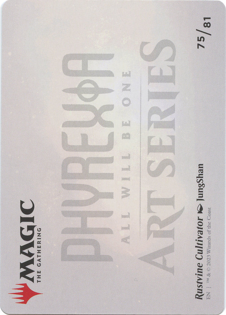 Rustvine Cultivator // Rustvine Cultivator (AONE-075) - Phyrexia: All Will Be One Art Series (Borderless) - Premium MTG Single from Wizards of the Coast - Just $0! Shop now at Game Crave Tournament Store