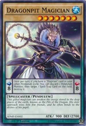 Dragonpit Magician (SDMP-EN002) - Structure Deck: Master of Pendulum 1st Edition - Premium Yugioh Single from Konami - Just $0.29! Shop now at Game Crave Tournament Store
