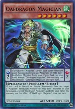 Oafdragon Magician (SDMP-EN004) - Structure Deck: Master of Pendulum 1st Edition - Premium Yugioh Single from Konami - Just $0.26! Shop now at Game Crave Tournament Store