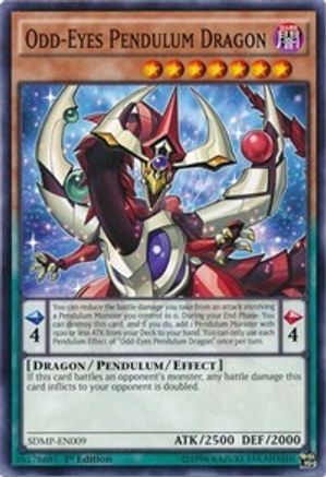 Odd-Eyes Pendulum Dragon (SDMP-EN009) - Structure Deck: Master of Pendulum 1st Edition - Premium Yugioh Single from Konami - Just $0.23! Shop now at Game Crave Tournament Store