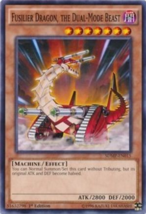 Fusilier Dragon, the Dual-Mode Beast (SDMP-EN015) - Structure Deck: Master of Pendulum 1st Edition - Premium Yugioh Single from Konami - Just $0.62! Shop now at Game Crave Tournament Store