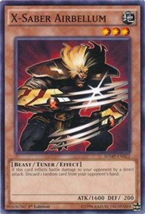 X-Saber Airbellum (SDMP-EN022) - Structure Deck: Master of Pendulum 1st Edition - Premium Yugioh Single from Konami - Just $0.47! Shop now at Game Crave Tournament Store