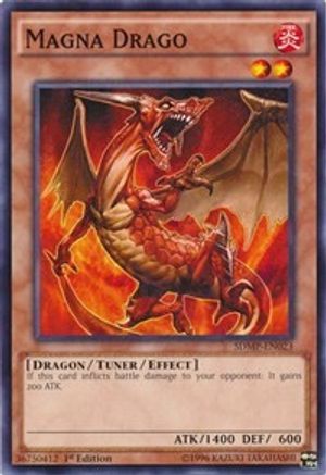 Magna Drago (SDMP-EN023) - Structure Deck: Master of Pendulum 1st Edition - Premium Yugioh Single from Konami - Just $0.25! Shop now at Game Crave Tournament Store
