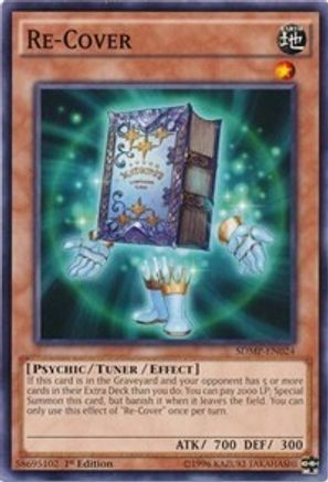 Re-Cover (SDMP-EN024) - Structure Deck: Master of Pendulum 1st Edition - Premium Yugioh Single from Konami - Just $0.25! Shop now at Game Crave Tournament Store