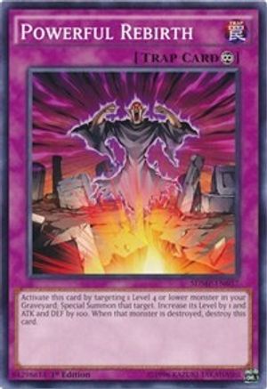 Powerful Rebirth (SDMP-EN037) - Structure Deck: Master of Pendulum 1st Edition - Premium Yugioh Single from Konami - Just $0.25! Shop now at Game Crave Tournament Store