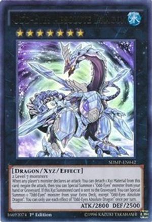 Odd-Eyes Absolute Dragon (SDMP-EN042) - Structure Deck: Master of Pendulum 1st Edition - Premium Yugioh Single from Konami - Just $0.48! Shop now at Game Crave Tournament Store