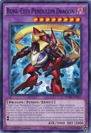 Rune-Eyes Pendulum Dragon (SDMP-EN043) - Structure Deck: Master of Pendulum 1st Edition - Premium Yugioh Single from Konami - Just $0.08! Shop now at Game Crave Tournament Store