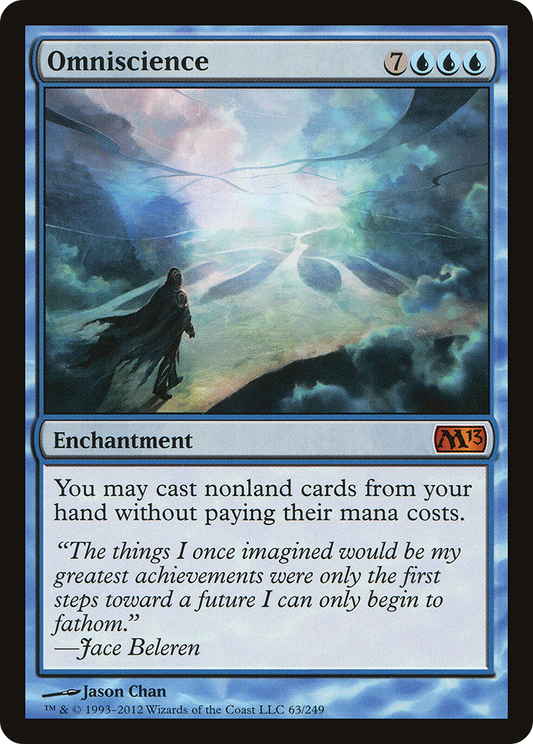 Omniscience (M13-063) - Magic 2013 - Premium MTG Single from Wizards of the Coast - Just $1.52! Shop now at Game Crave Tournament Store