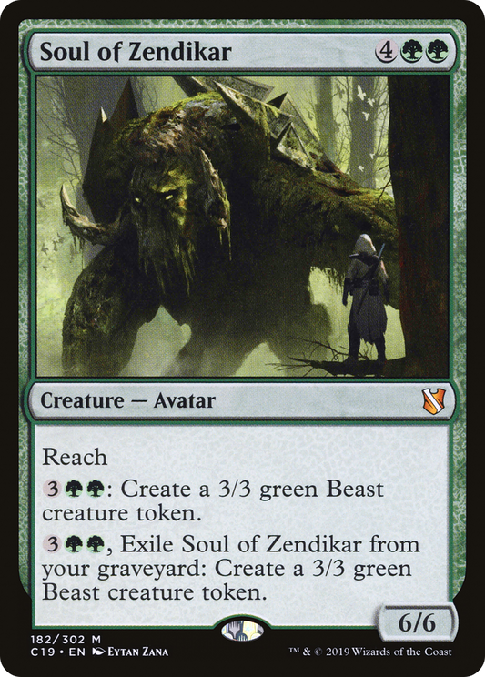 Soul of Zendikar (C19-182) - Commander 2019 - Premium MTG Single from Wizards of the Coast - Just $0.08! Shop now at Game Crave Tournament Store