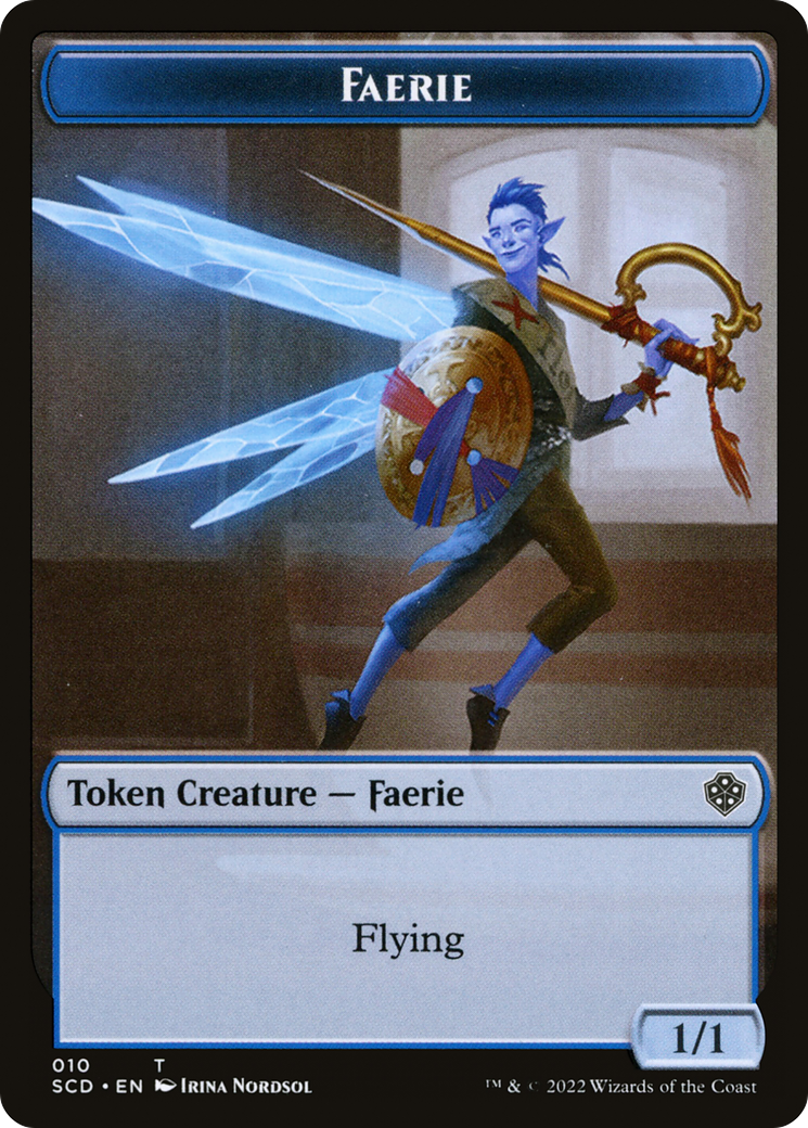 Faerie (TSCD-010) - Starter Commander Deck Tokens - Premium MTG Single from Wizards of the Coast - Just $0! Shop now at Game Crave Tournament Store