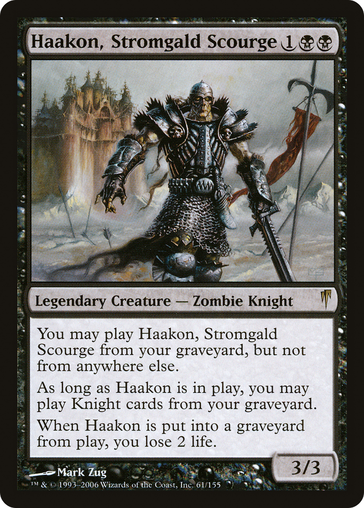 Haakon, Stromgald Scourge (CSP-061) - Coldsnap - Premium MTG Single from Wizards of the Coast - Just $0.94! Shop now at Game Crave Tournament Store