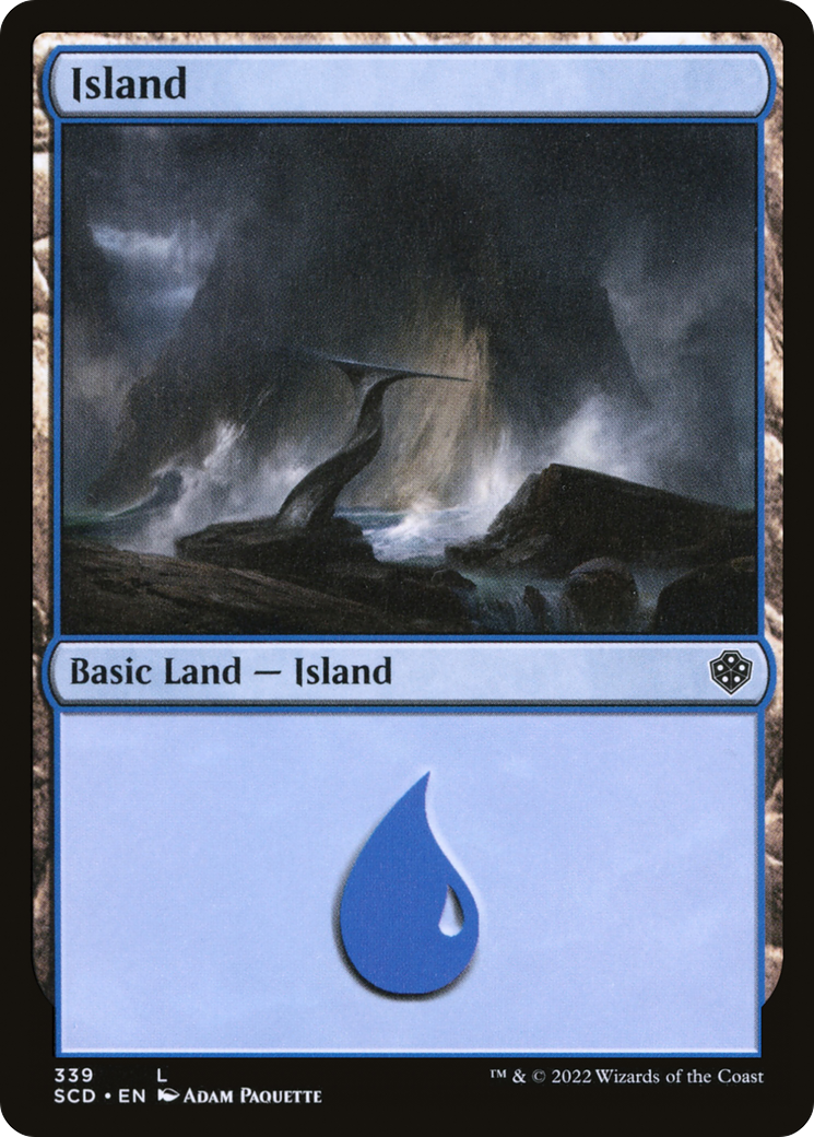 Island (SCD-339) - Starter Commander Decks - Premium MTG Single from Wizards of the Coast - Just $0.25! Shop now at Game Crave Tournament Store