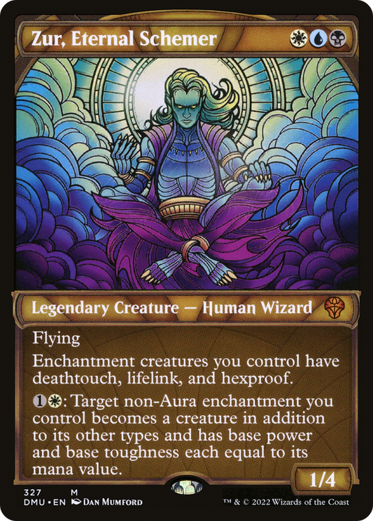 Zur, Eternal Schemer (DMU-327) - Dominaria United: (Showcase) - Premium MTG Single from Wizards of the Coast - Just $2.58! Shop now at Game Crave Tournament Store