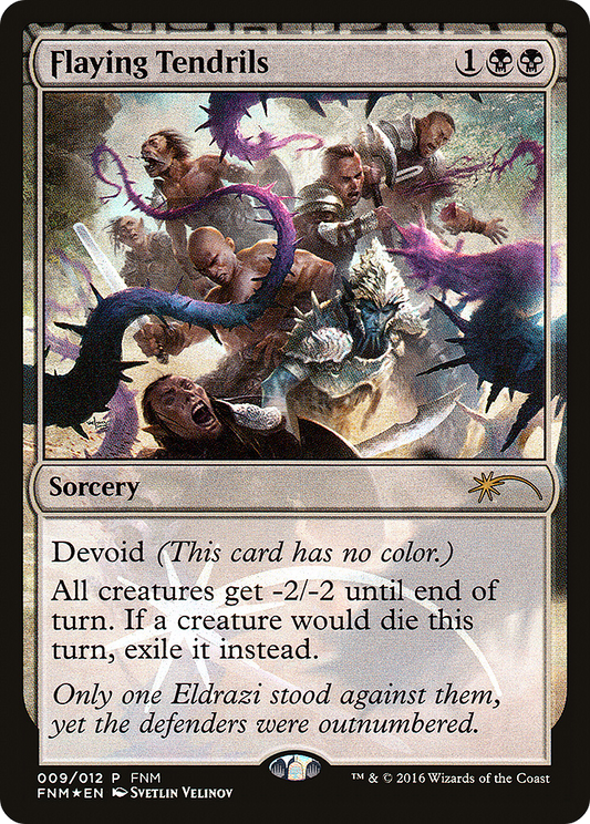 Flaying Tendrils (F16-009) - Friday Night Magic 2016: (devoid) Foil - Premium MTG Single from Wizards of the Coast - Just $0.08! Shop now at Game Crave Tournament Store