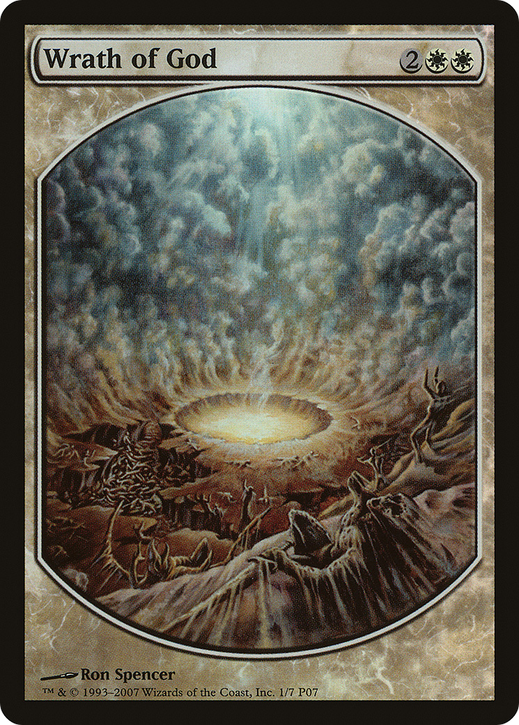 Wrath of God (P07-001) - Magic Player Rewards 2007 Foil - Premium MTG Single from Wizards of the Coast - Just $7.03! Shop now at Game Crave Tournament Store