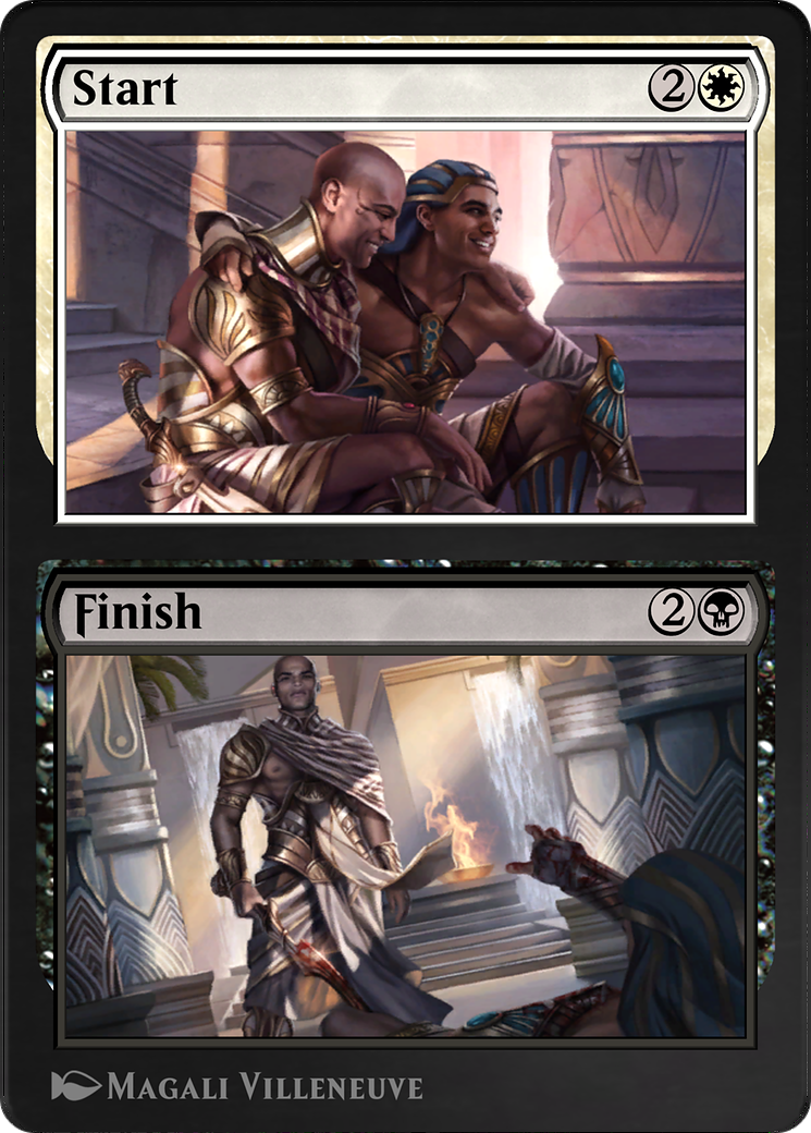 Start // Finish (AKR-264) - Amonkhet Remastered - Premium MTG Single from Wizards of the Coast - Just $0! Shop now at Game Crave Tournament Store