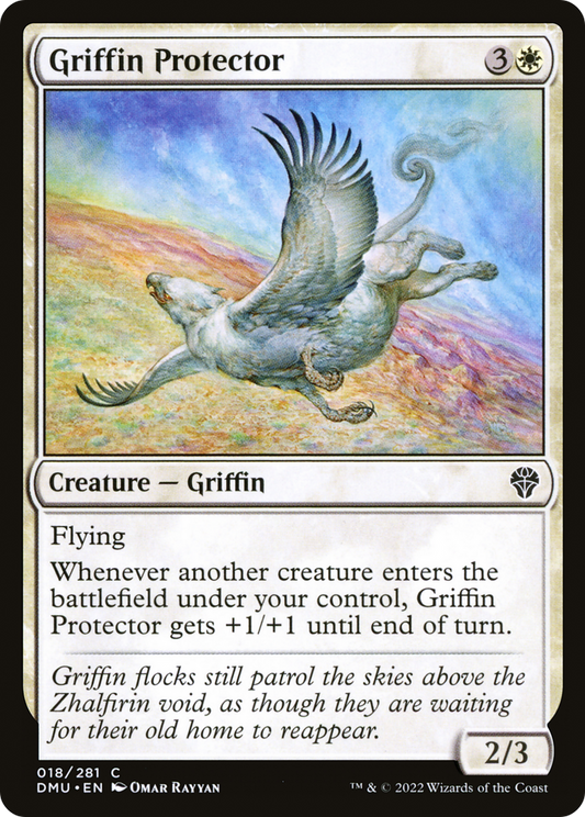 Griffin Protector (DMU-018) - Dominaria United - Premium MTG Single from Wizards of the Coast - Just $0.25! Shop now at Game Crave Tournament Store