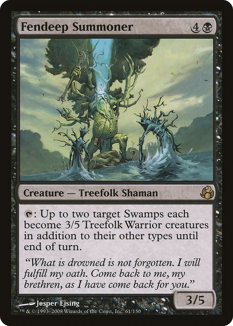 Fendeep Summoner (MOR-061) - Morningtide - Premium MTG Single from Wizards of the Coast - Just $0.37! Shop now at Game Crave Tournament Store