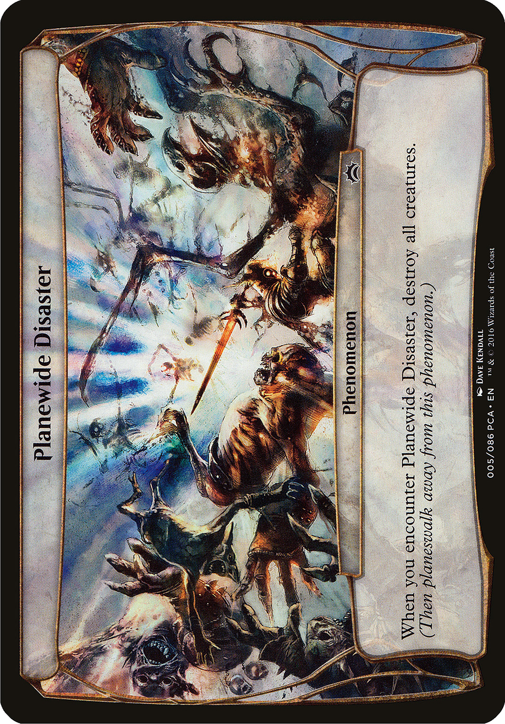 Planewide Disaster (OPCA-005) - Planechase Anthology Planes - Premium MTG Single from Wizards of the Coast - Just $0.52! Shop now at Game Crave Tournament Store